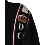 Dolce & Gabbana Black DG King Full Zip Sweatshirt Sweater TSH91200-54