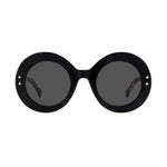 Carolina Herrera Black Acetate Sunglasses