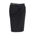 Versace Draped jersey Skirt