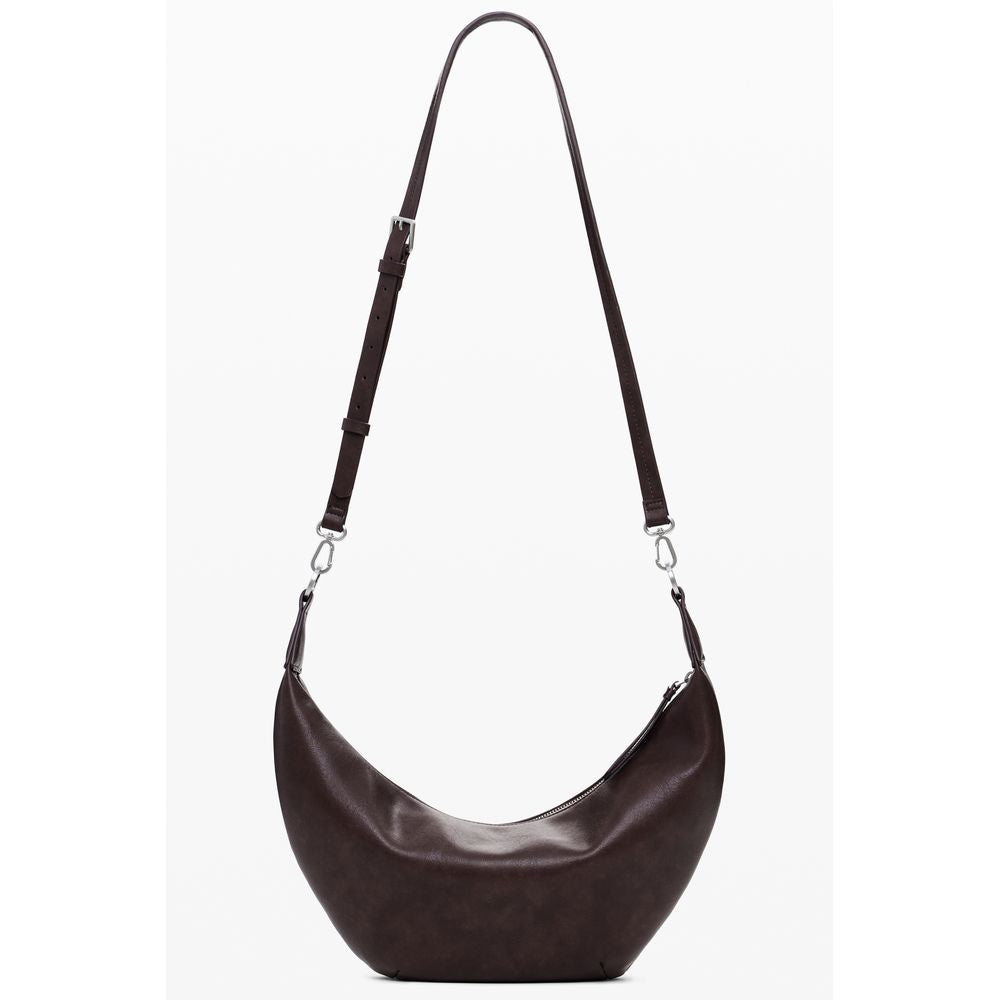 Desigual Brown Polyethylene Handbag