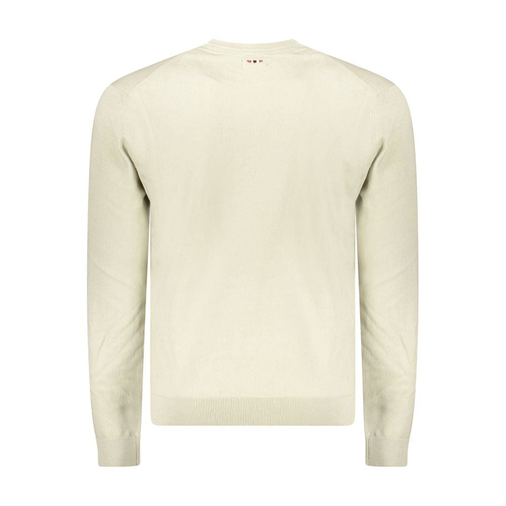 Napapijri Beige Cotton Sweater