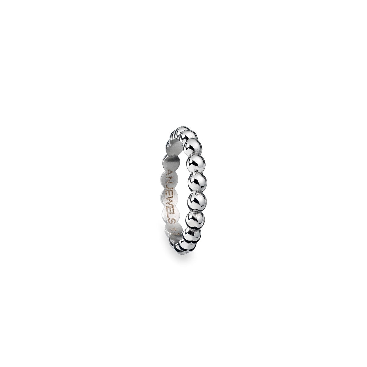 Elegant silver ring by AN JEWELS JEWELRY Mod. AR.R1NS07S-9 with unique design and craftsmanship, perfect for any occasion.