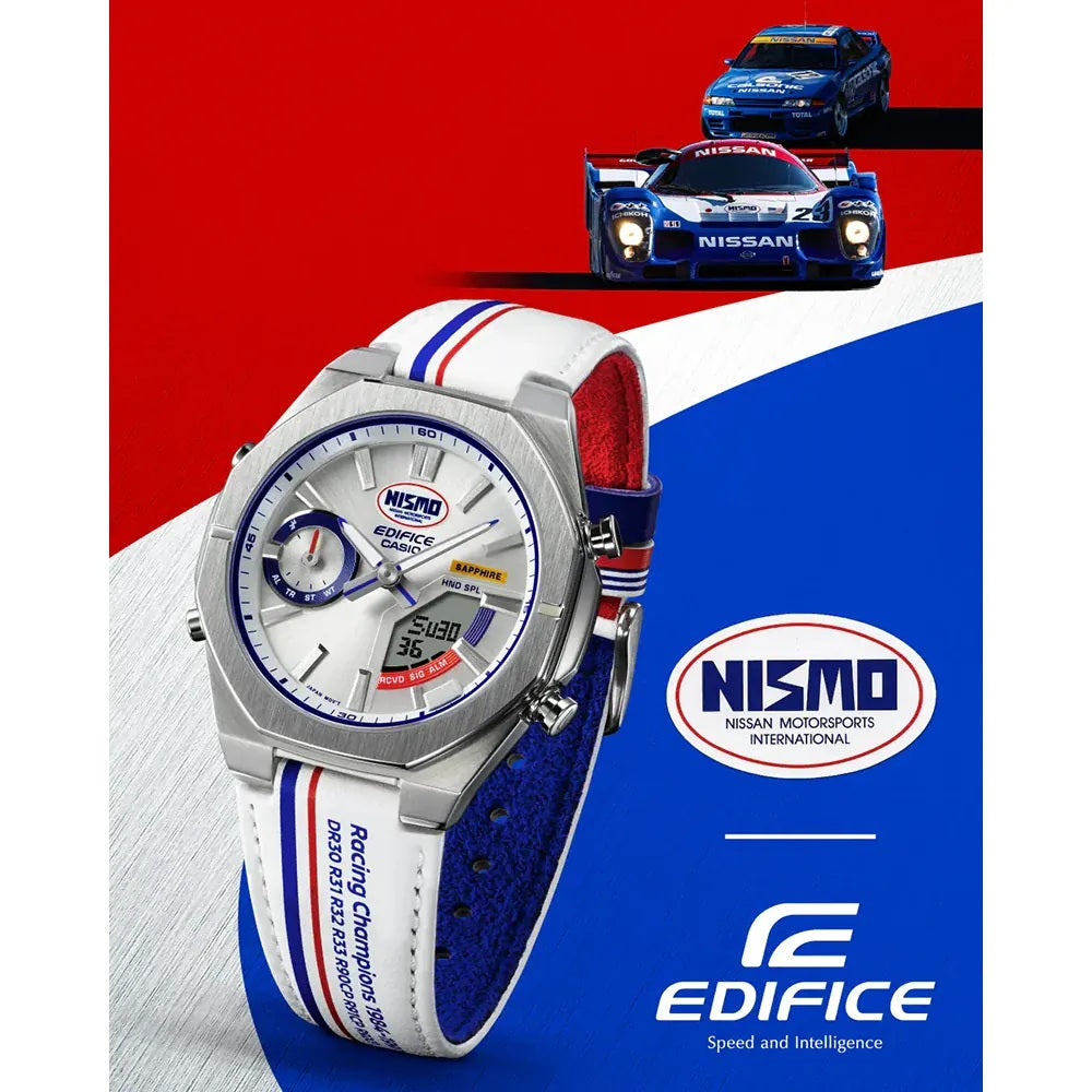 CASIO EDIFICE Smartphone Link Mod. NISMO HERITAGE - Nissan's motorsport 40th Anniversary Ltd. Edt.