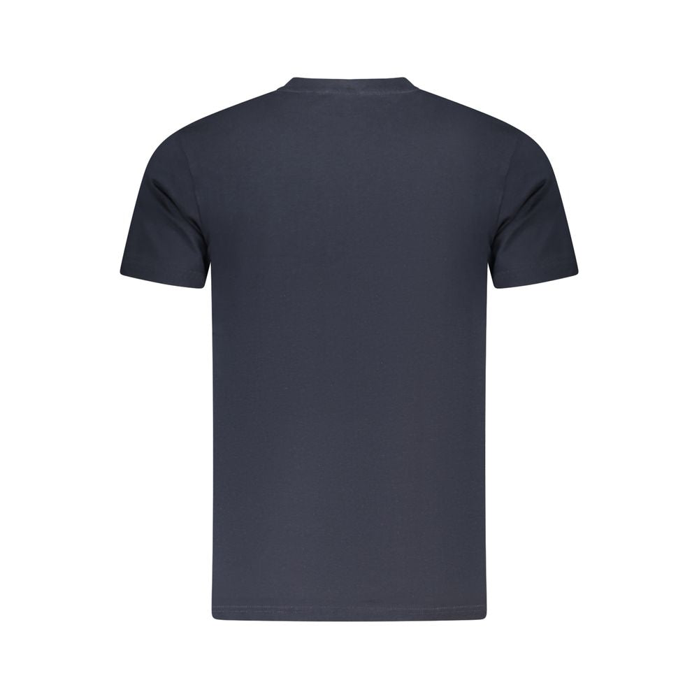 Cavalli Class Cavalli Class Blue Cotton Men T-Shirt CA-36676-M