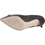 Dolce & Gabbana Gray Amore Suede Bellucci Heels Pumps Shoes LA11594-38