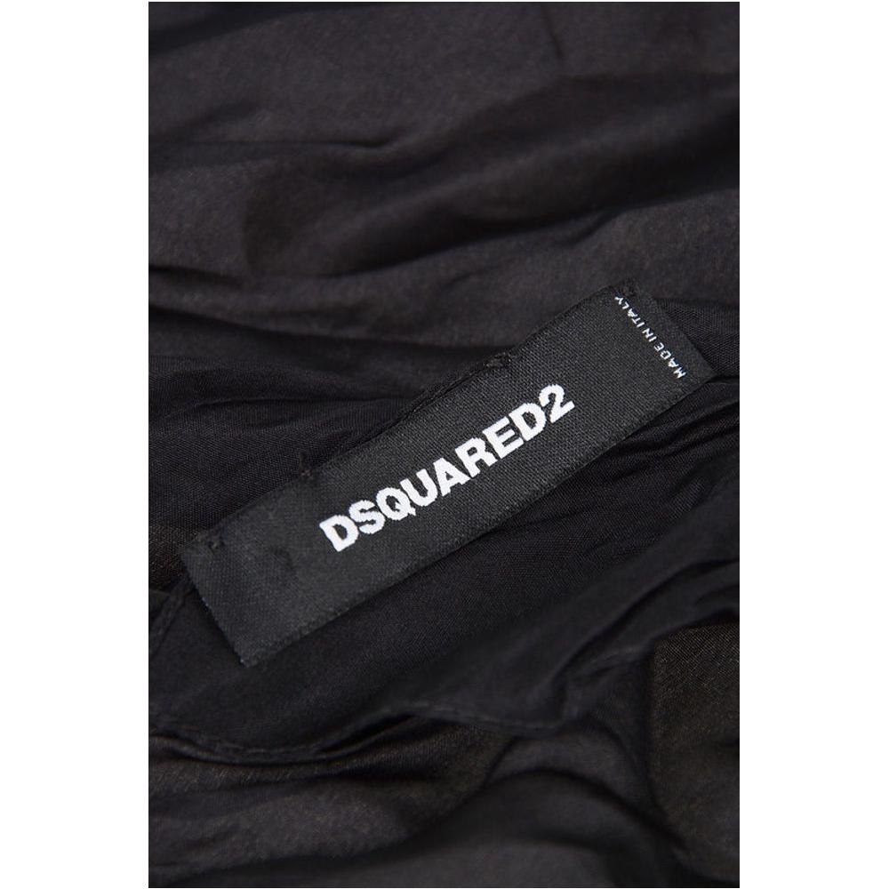 Dsquared² Silk Foulard 45x45cmDescription: Details: Black Made in Italy Spring-Summer Se: 100% P146564 Additional Info: 45x45cm