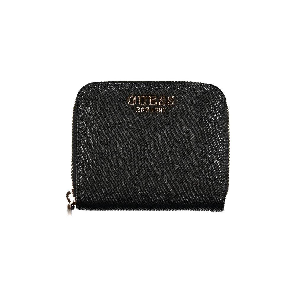 Guess Jeans Black Polyethylene Wallet