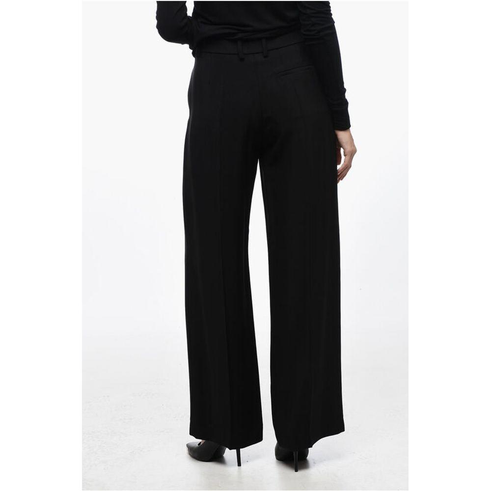 Mugler Straight-Fit Pants with Cut-Out DetailsDescription: Details: Autumn-Winter Black High-rise waistline Jersey Straight-cut leg Pockets Stretch NIGHT IS YOUNG Festive Look P609860 Converted From French Size