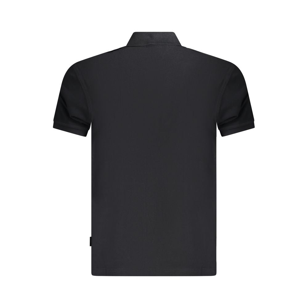 NapapijriNapapijri Black Cotton Men Polo Shirt1728,67403481248,Black,Men,Napapijri,New with tags,Polo Shirt - Men - Clothing,S