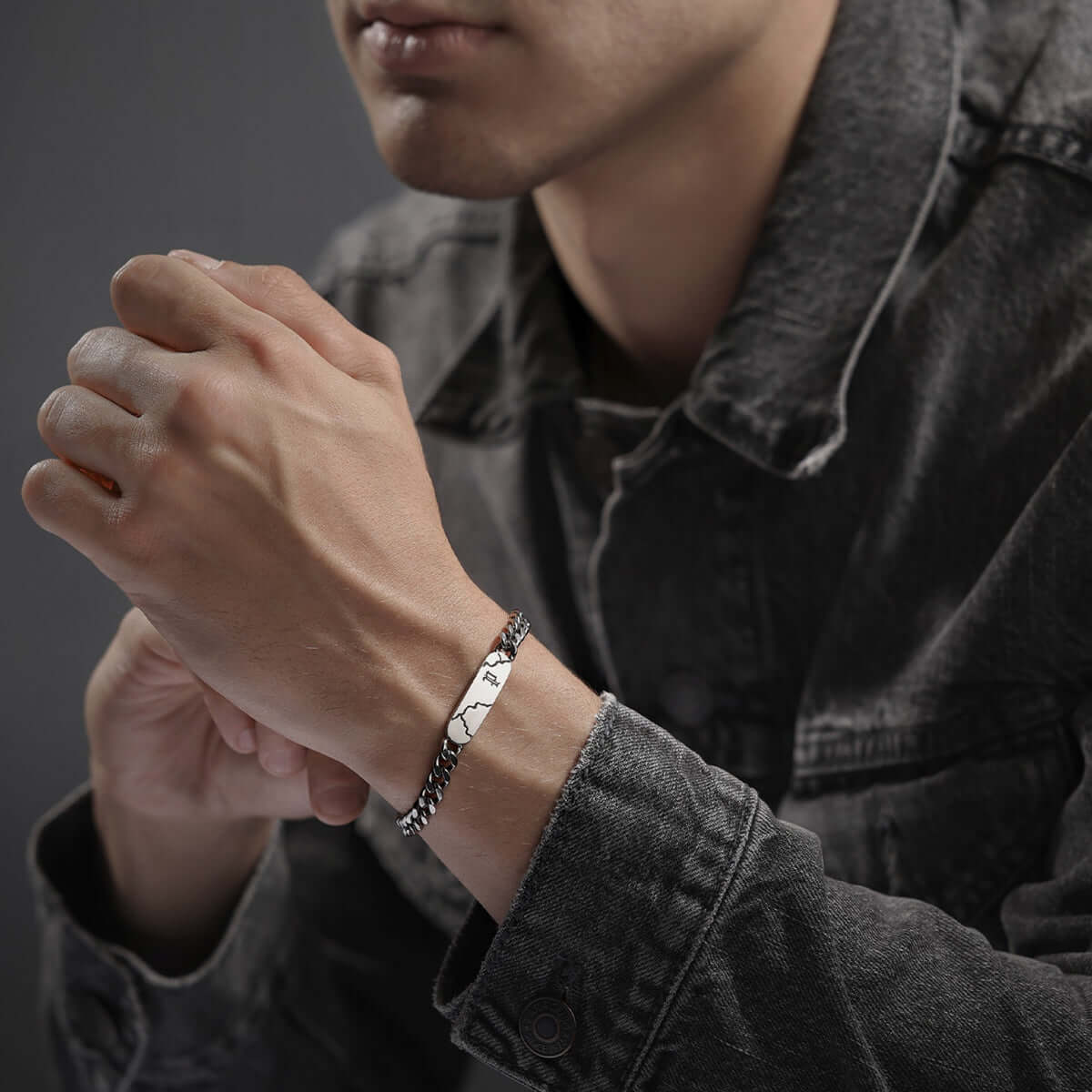 POLICE JEWELS JEWELRY Mod. PEAGB0041201 DESIGNER FASHION JEWELLERY