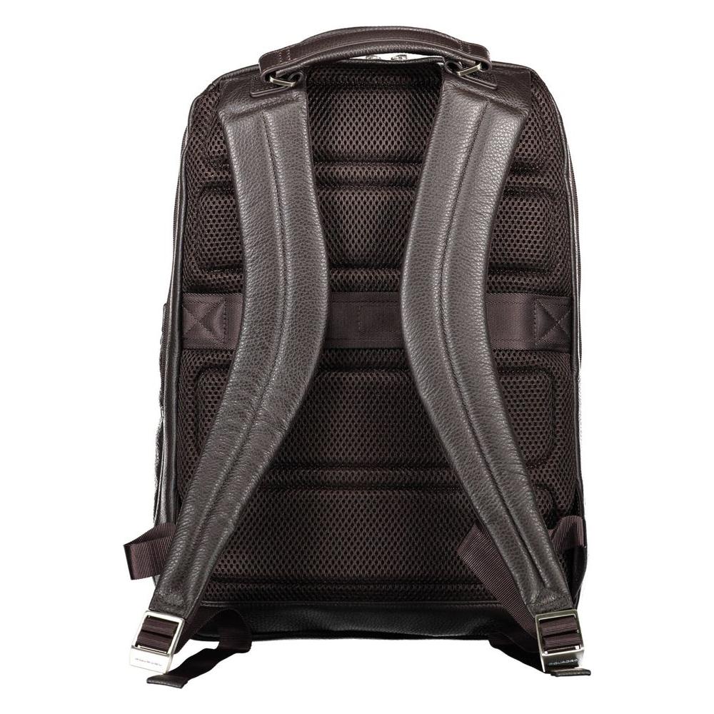 Piquadro Piquadro Brown Leather Men Backpack PI-9664