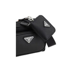 Prada Leather Shoulder Bag 1728,72470364320,Bags,Black,Men,Men - Bags,New with tags,Prada,Shoulder Bags - Men - Bags Prada PR2VH172VOOO2DMHF0002BB