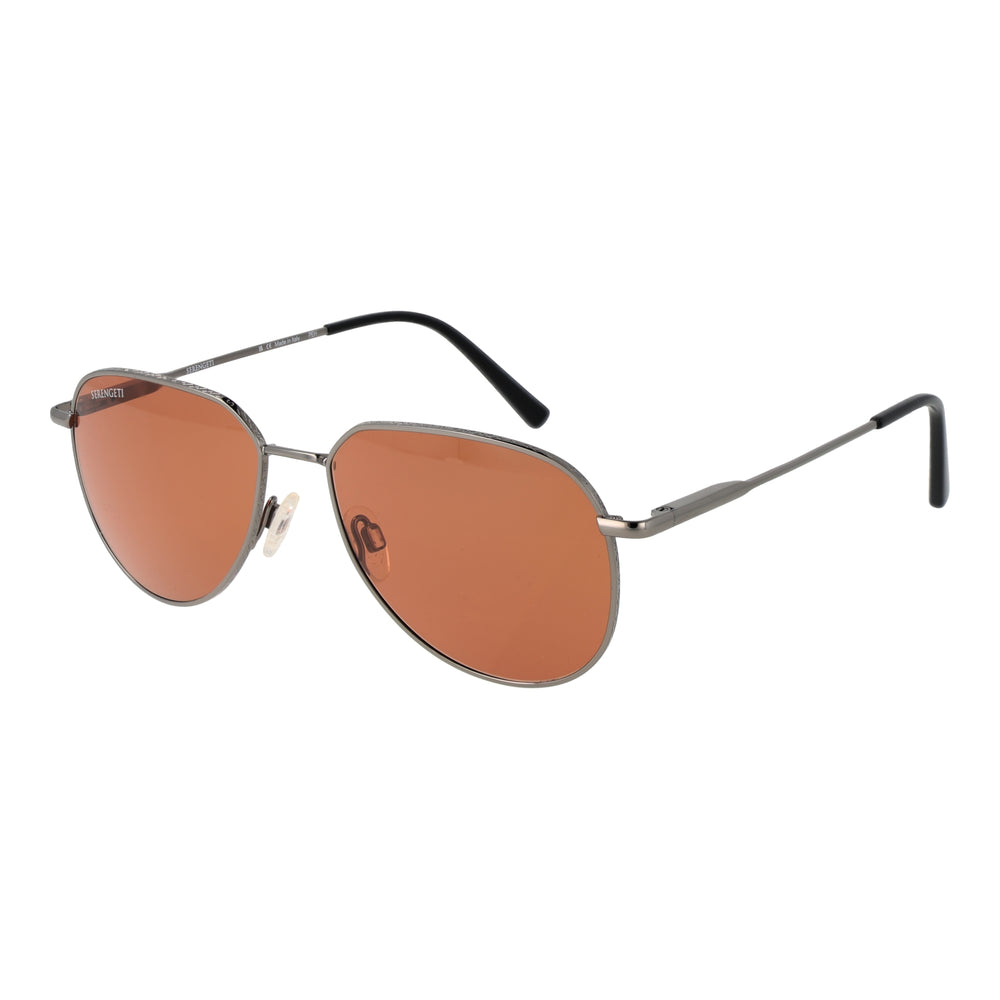 SERENGETI MOD. SS543006 HAYWOOD sunglasses for men with brown lenses and metal frame