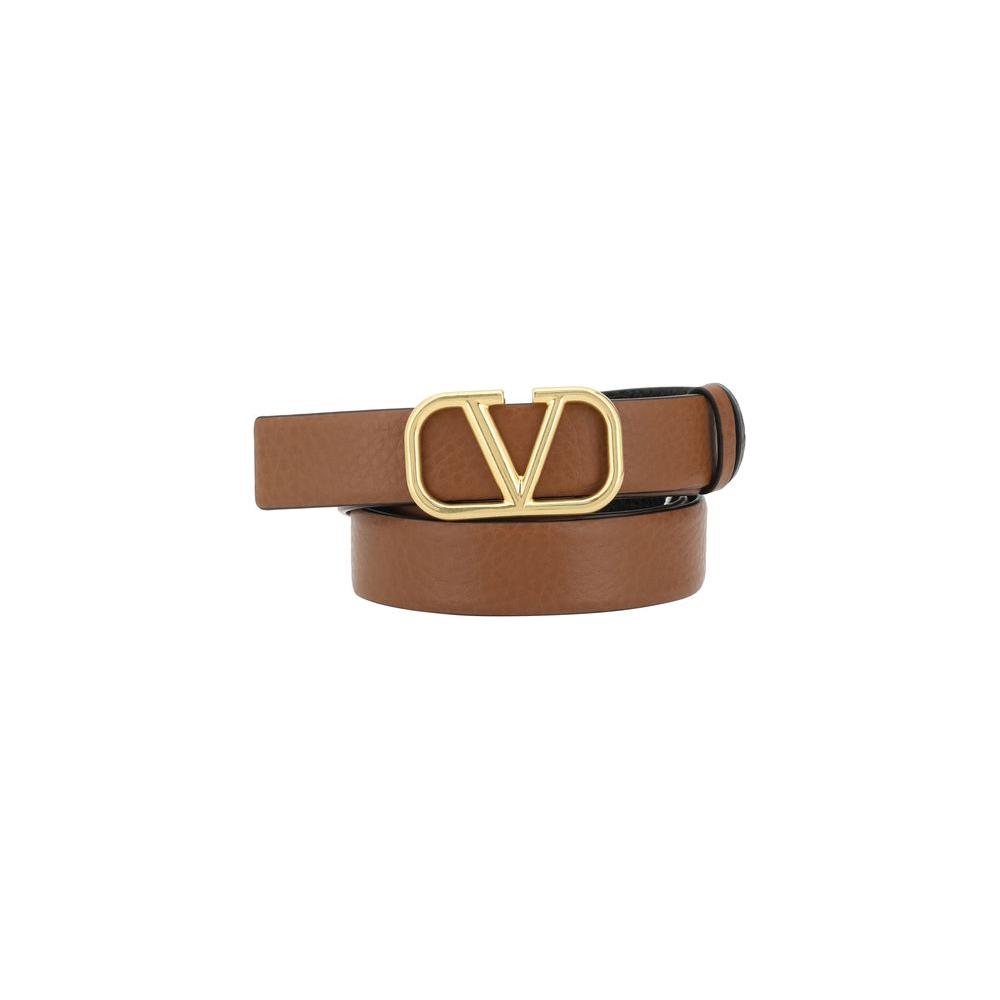 Valentino Garavani Valentino Garavani VLogo Reversible Belt VA-6Y2T0T47VBC11J-100 CM / 40 INCHES