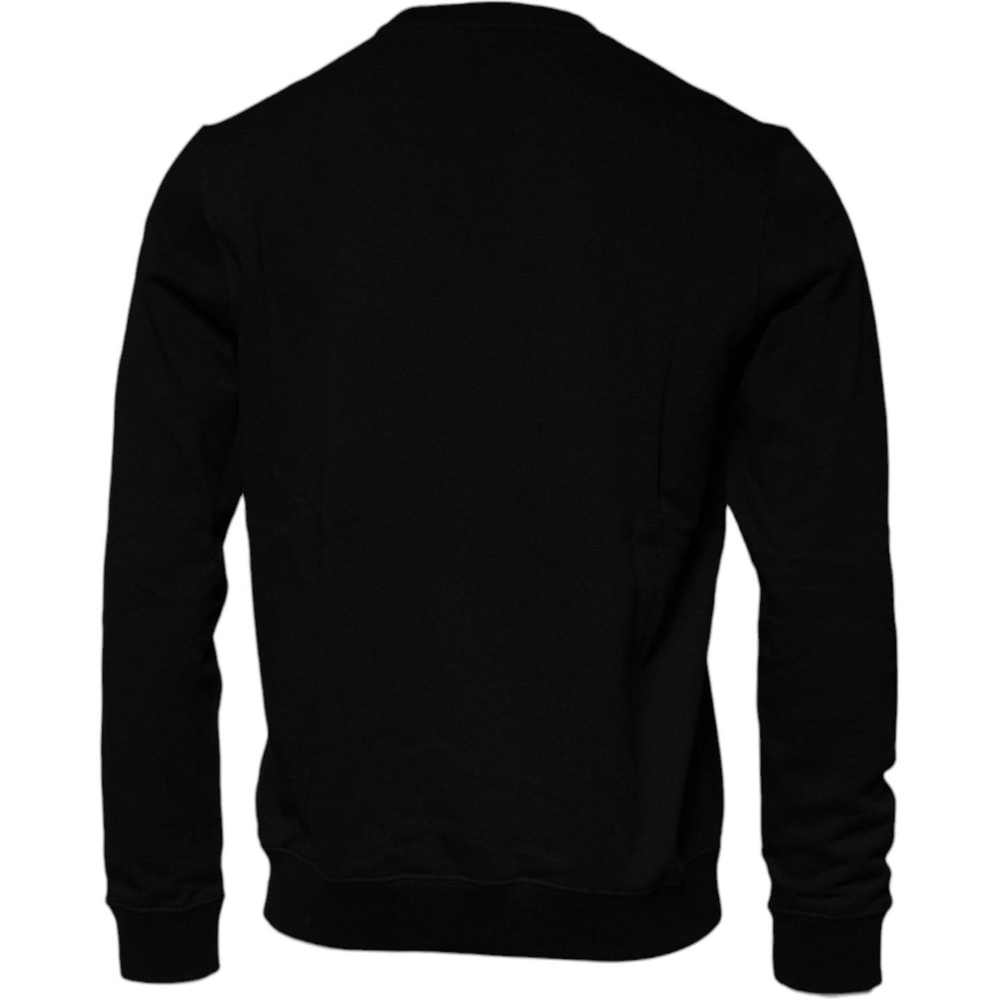 Versace Black Medusa Fleece Men Crew Neck Sweatshirt Sweater
