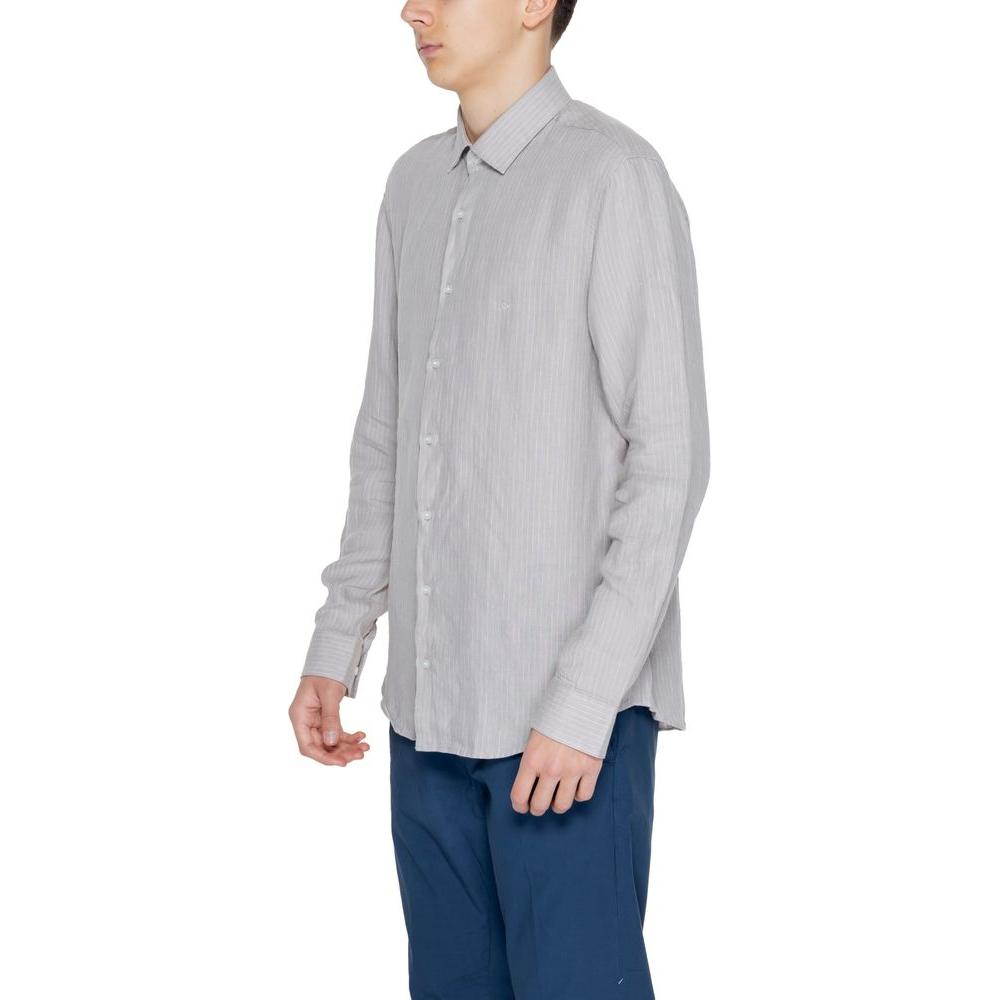 Calvin Klein Beige Linen Shirt
