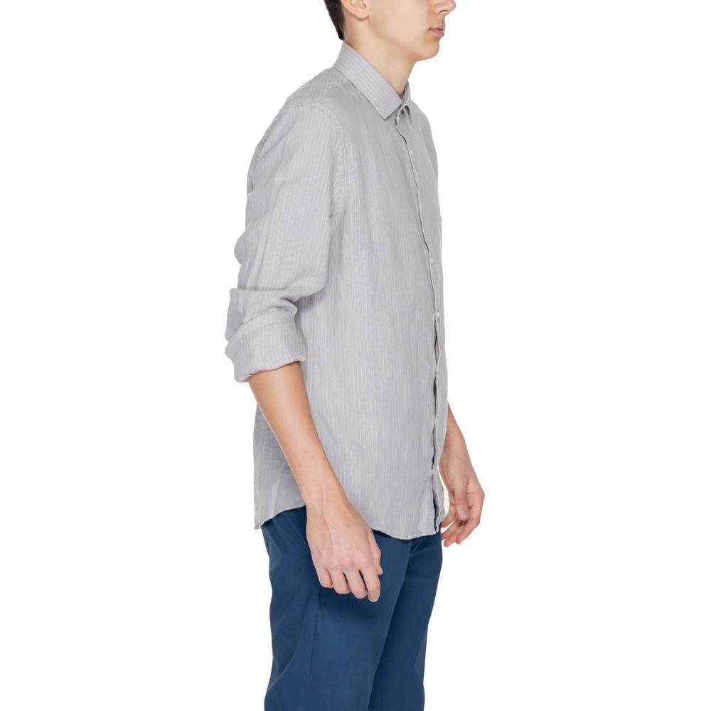 Calvin Klein Beige Linen Shirt