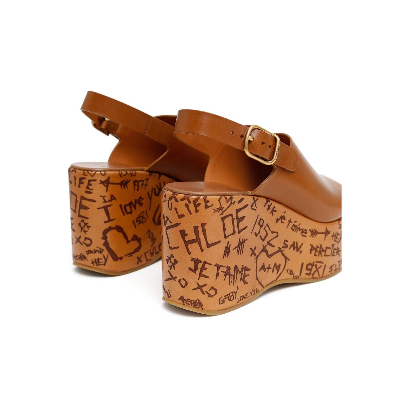 Chloè Chloé 130mm Maxime wedge sandals