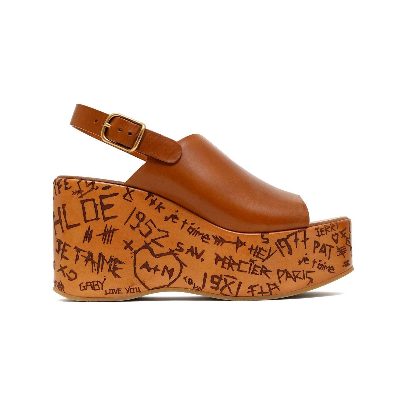Chloè Chloé 130mm Maxime wedge sandals