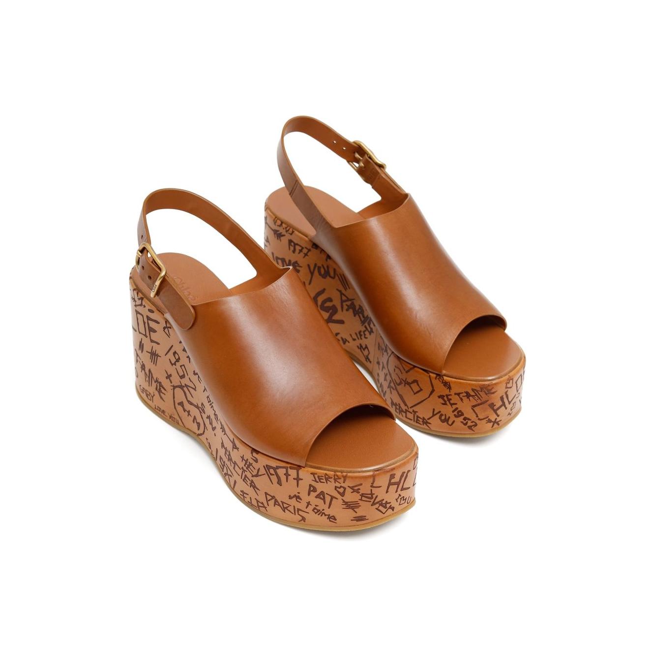 Chloè Chloé 130mm Maxime wedge sandals