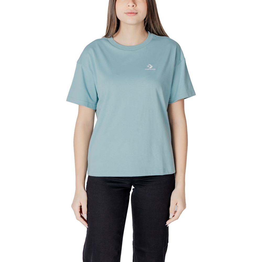 Converse Green Cotton Tops & T-Shirt