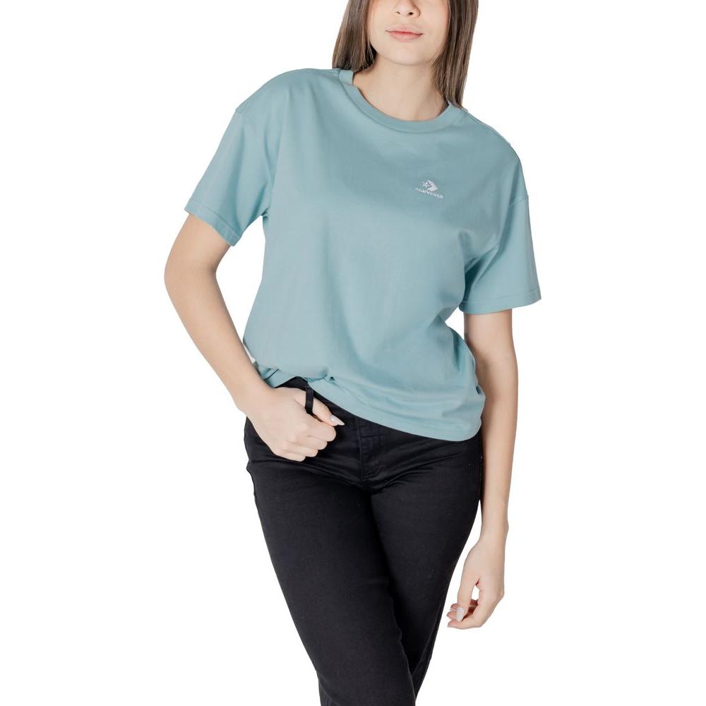 Converse Green Cotton Tops & T-Shirt