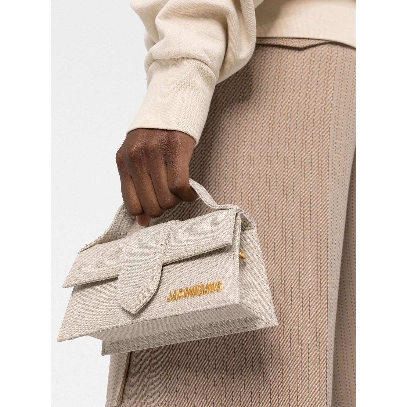 JACQUEMUS Le Bambino tote Bag Grey