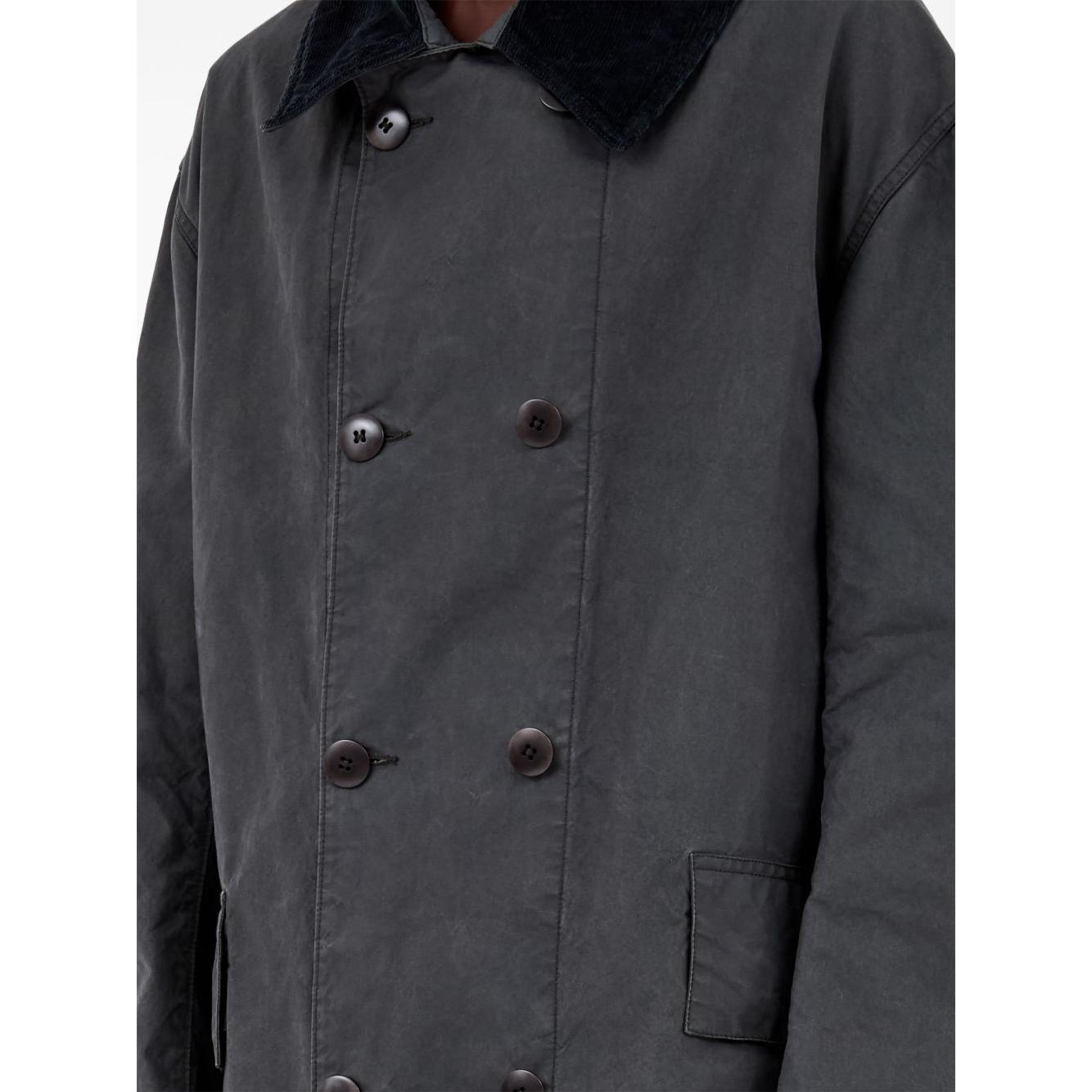 Maison Margiela Double Breasted Cotton Jacket