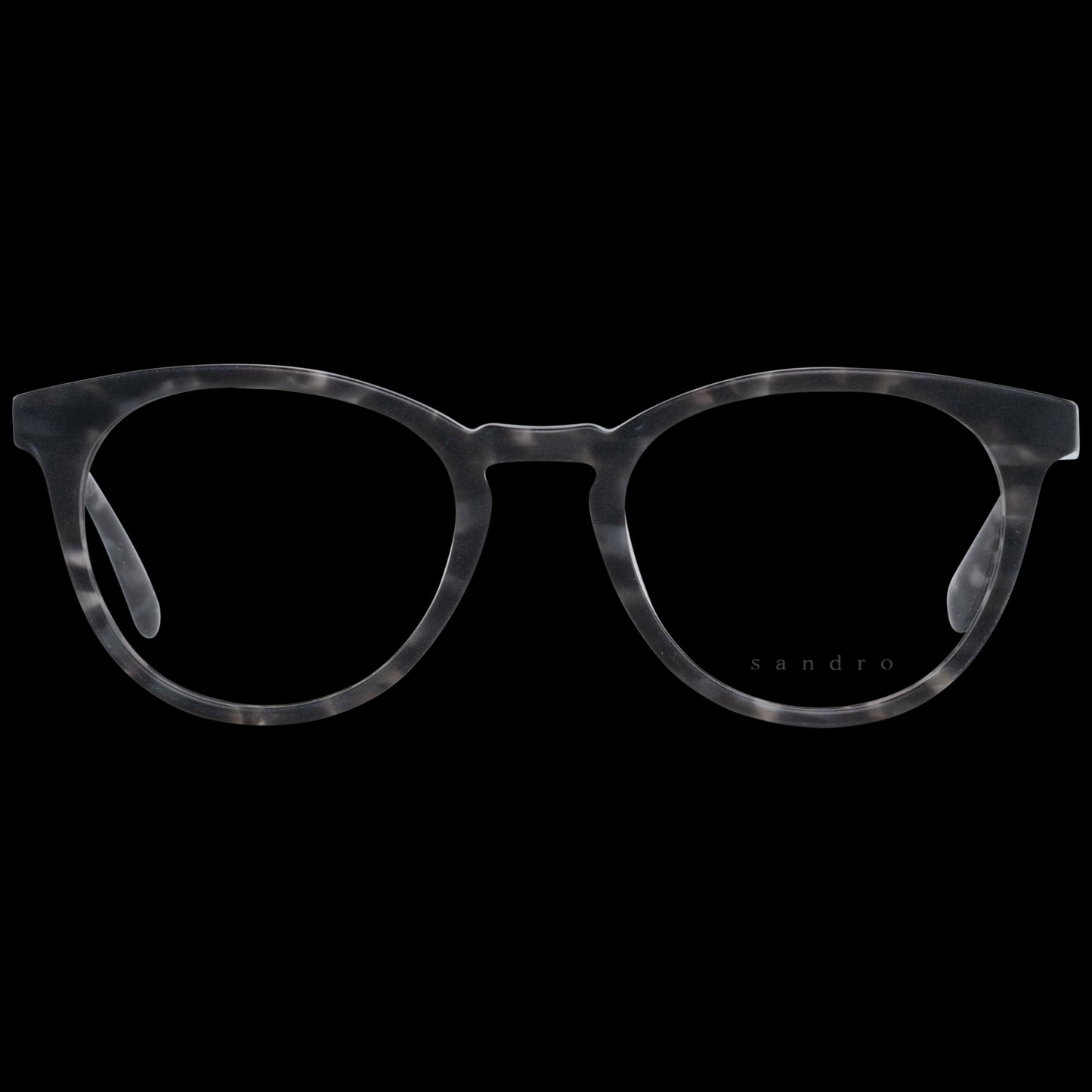 Gent's eyewear by Sandro, model SD1005 50207, featuring stylish round frames with a sleek dark pattern.