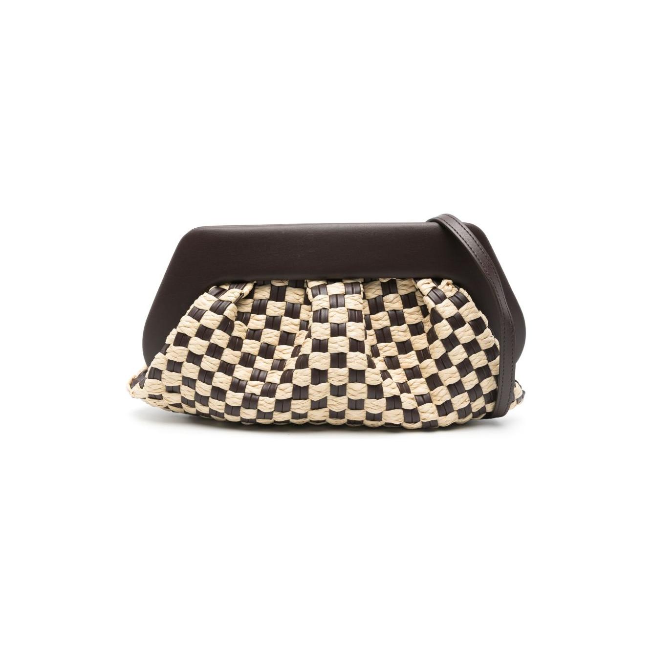 THEMOIRE' Emera Clutch Bag Brown