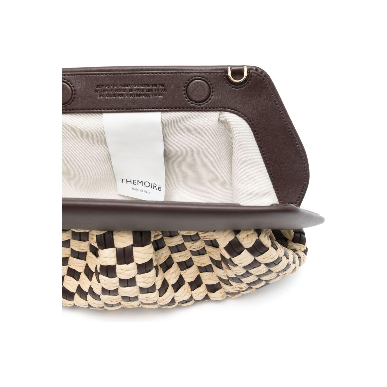 THEMOIRE' Emera Clutch Bag Brown