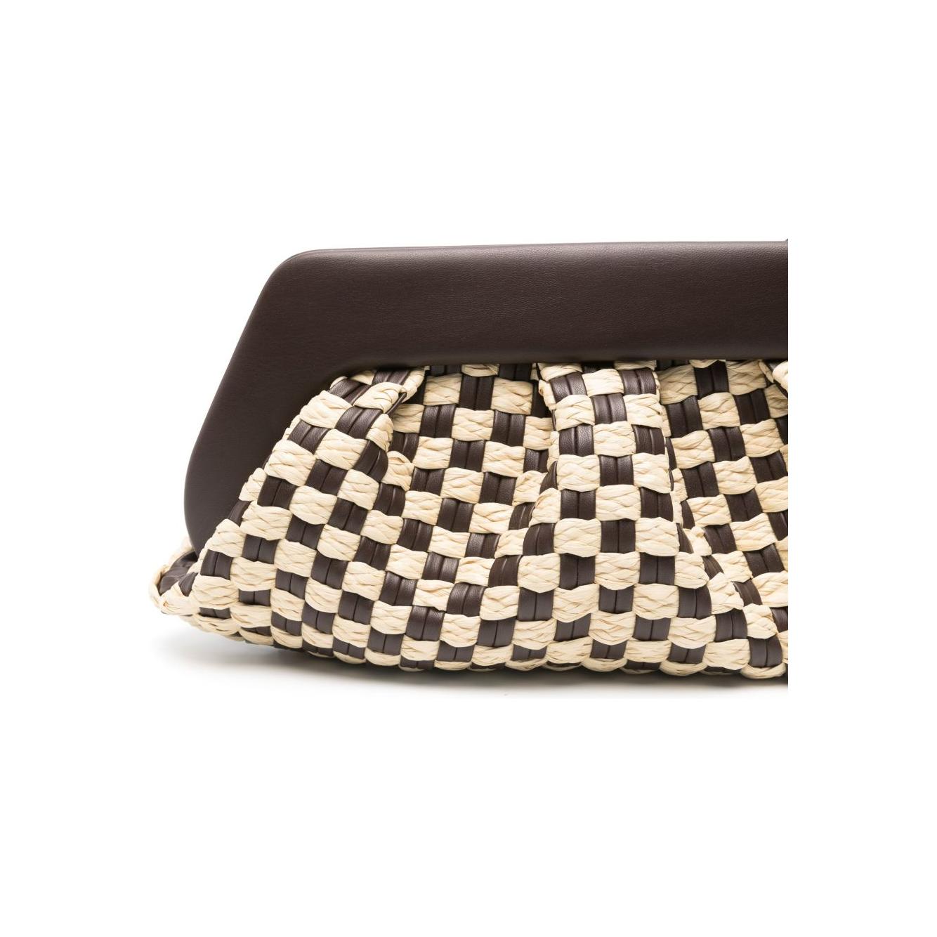 THEMOIRE' Emera Clutch Bag Brown