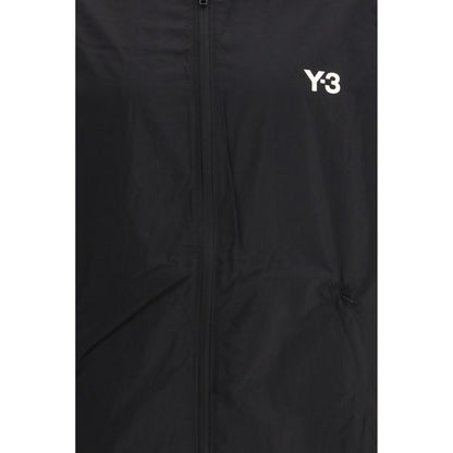 Y-3 Black Polyamide Shell Jacket 1728,72470364320,Black,Clothing,Jackets & Coats - Clothing,L,M,Men,New with tags,Shell Jackets - Jackets & Coats - Clothing,Sportswear - Clothing,Y-3
