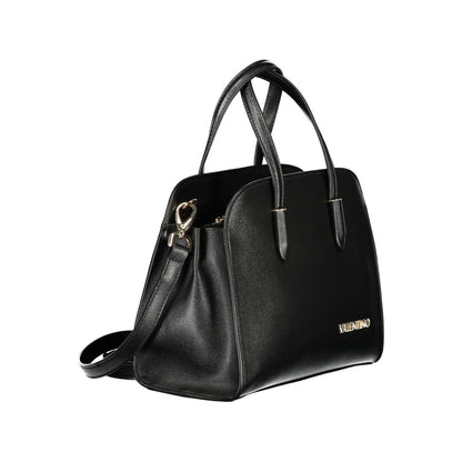 Mario Valentino Black Polyurethane Women's Bag