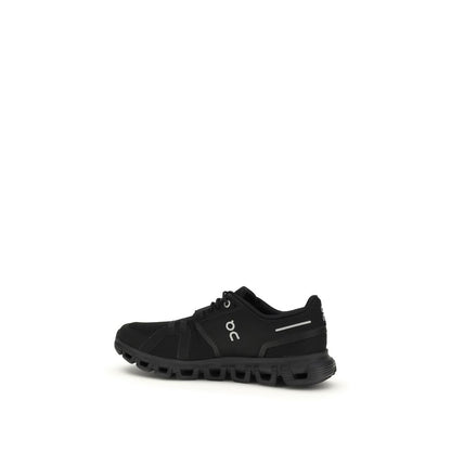 ON Black Recycled Polyester Athletic Sneakers