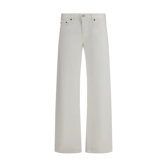 Agolde White Cotton Jeans Denim 1728,30,72470364320,Agolde,Clothing,Jeans Denim - Clothing,New with tags,W24,White,Women