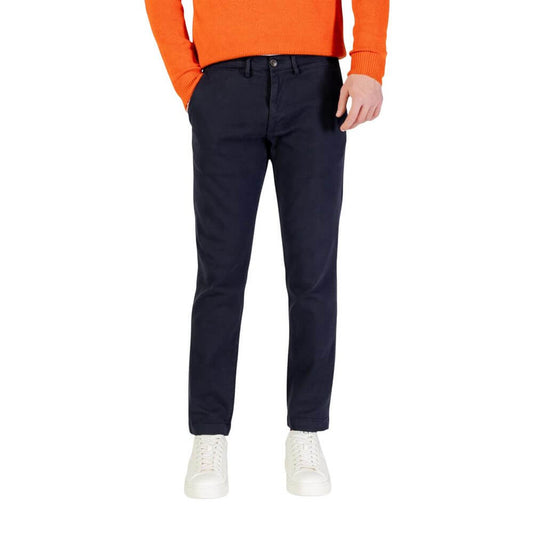 Borghese Blue Cotton Skinny Pants 1728,71956299936,Blue,Borghese,Clothing,IT44 | XS,IT46 | S,IT48 | M,IT52 | XL,IT54 | XXL,Men,New with tags,Pants - Clothing,Skinny Pants - Pants - Clothing