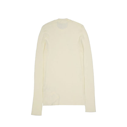 Jil Sander White Cotton Sweatshirt