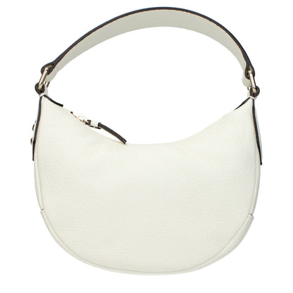 Jimmy Choo Beige Leather Bettina Glitter Leather Shoulder Bag