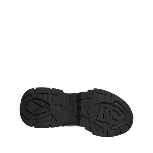 Dolce & Gabbana Multicolor Panelled Airmaster Sneakers Shoes