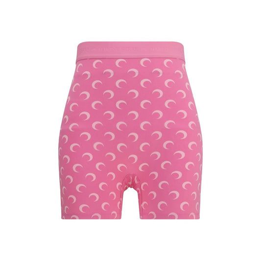 Marine Serre Multicolor Polyamide Bermuda Shorts
