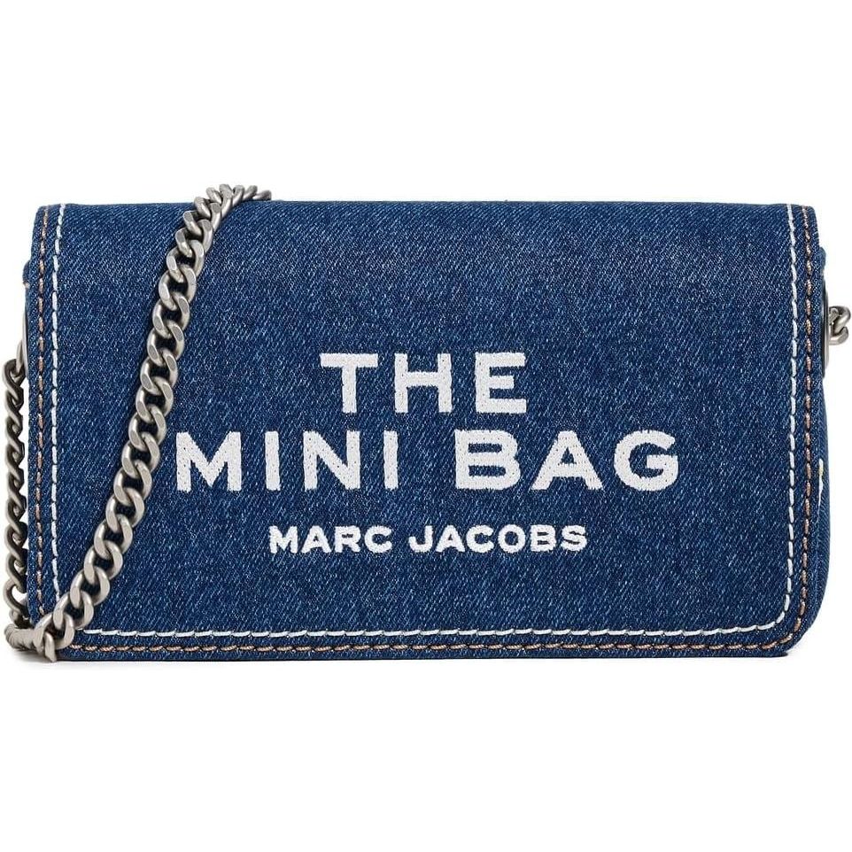 Marc Jacobs The Denim Chain Mini Bag - Dark Wash