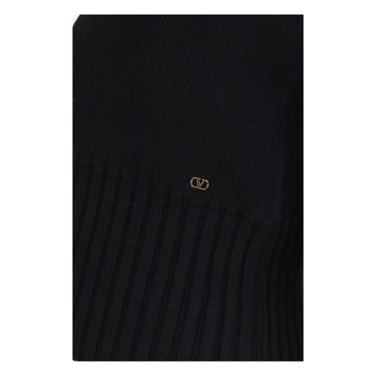 Valentino Black Cotton Cardigan