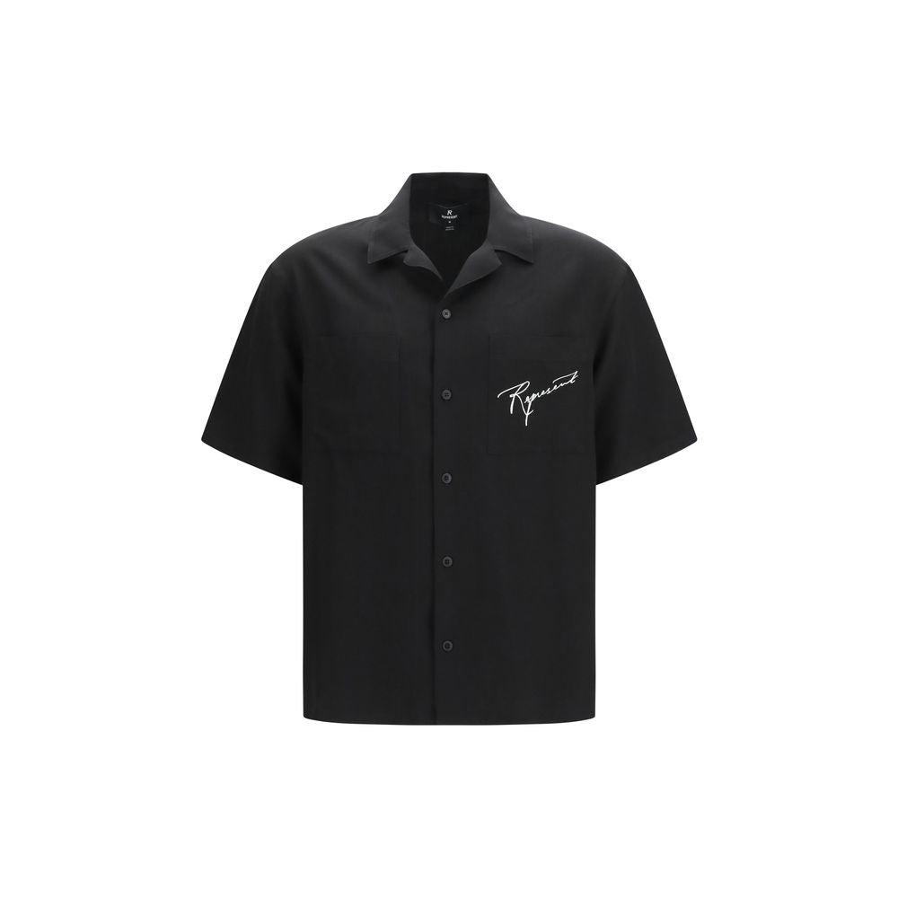 Represent Black Lyocell Shirt