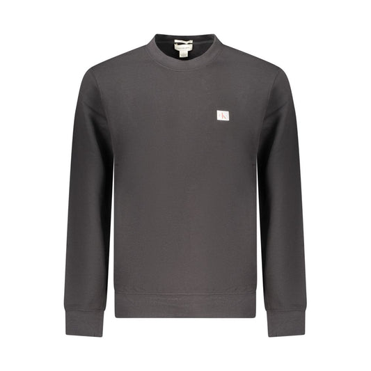 Calvin Klein Black Cotton Sweatshirt