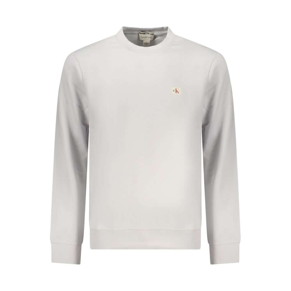 Calvin Klein Gray Cotton Sweatshirt