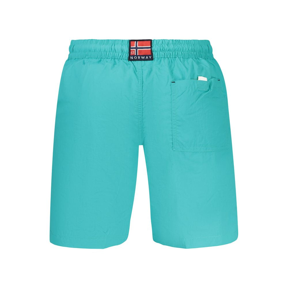 Norway 1963 Blue Polyamide Swim Shorts