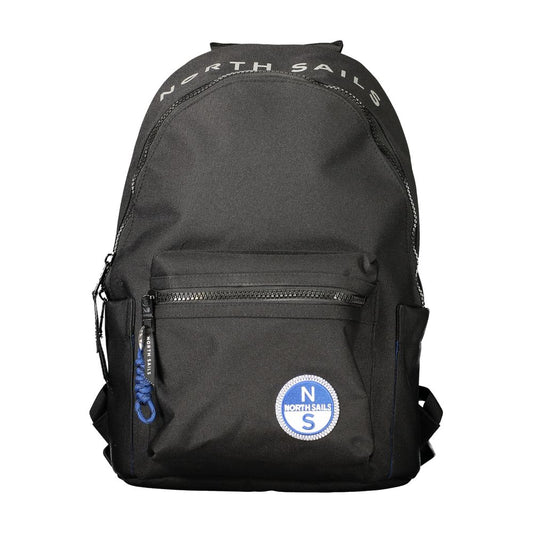 North Sails Black Polyester Backpack