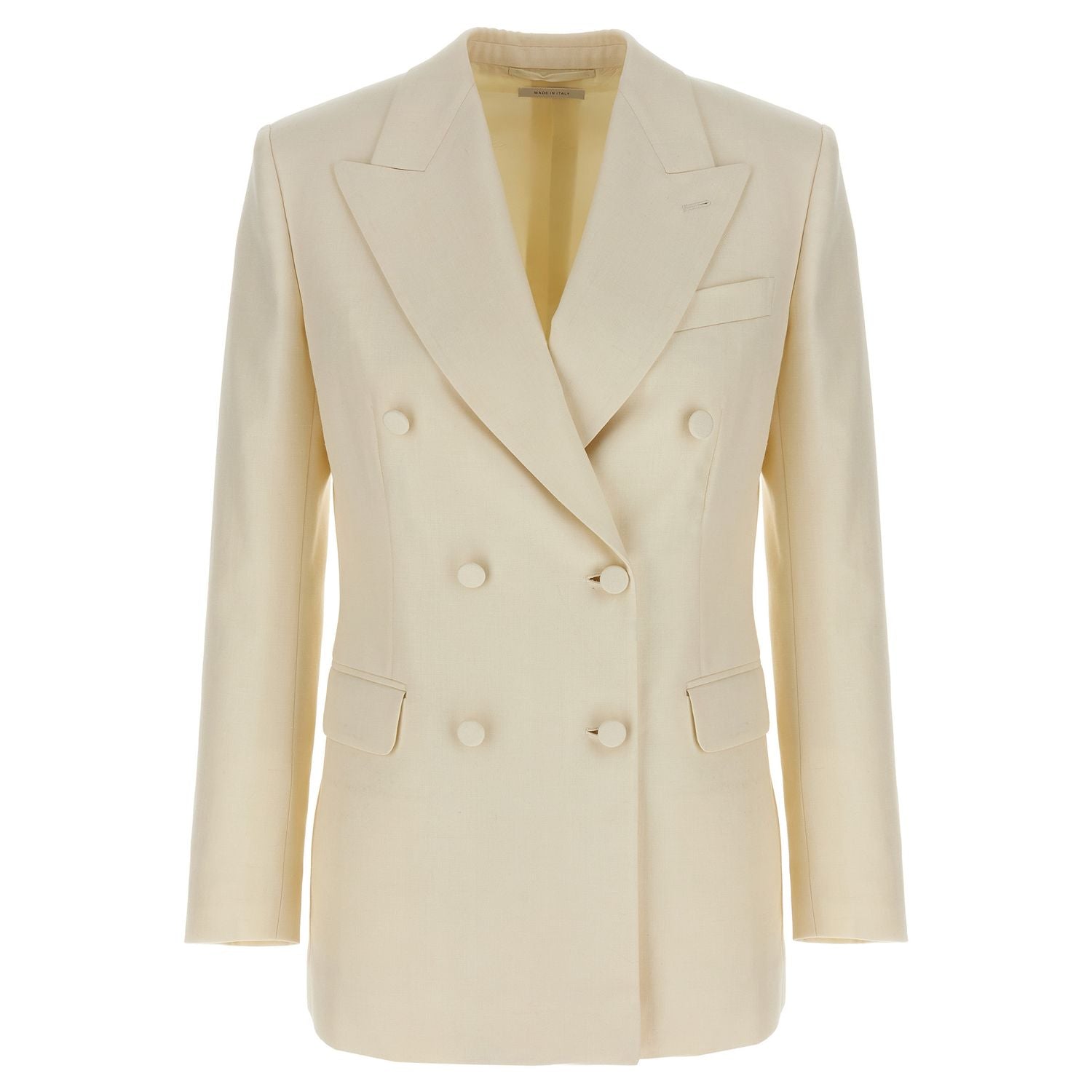 Brioni White Wool Blazer