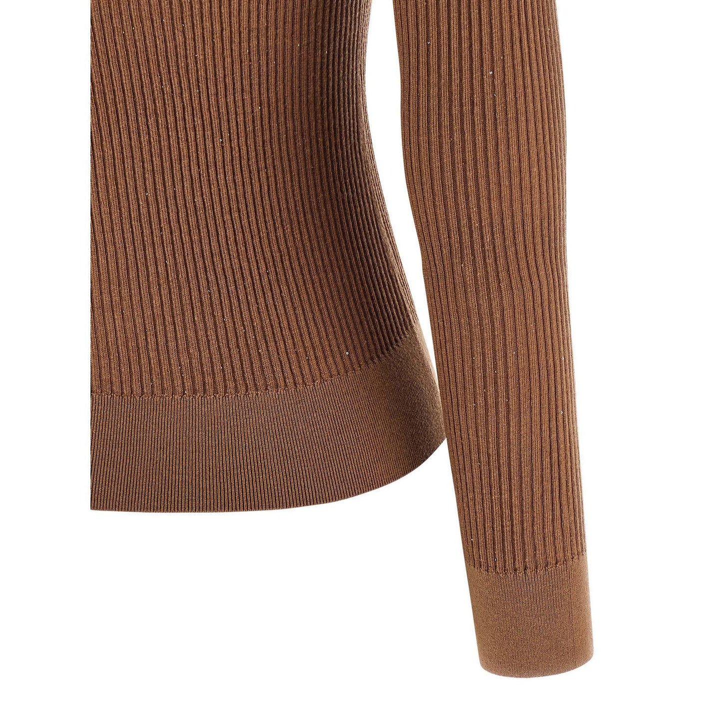 Max Mara Beige Silk Cardigan